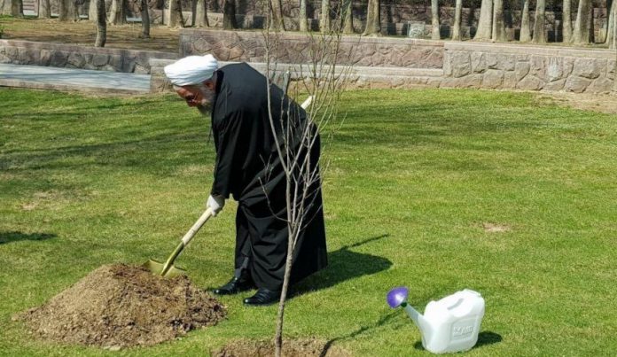 الرئيس روحاني يؤكد أهمية التشجير في صون الصحة العامة للمواطنين