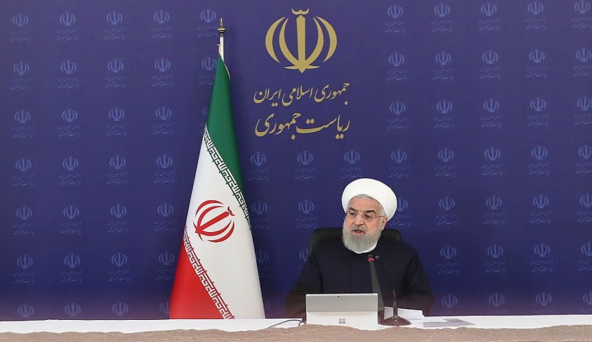دون استثناءالرئيس الإيراني يعلن إنخفاض انتشار كورونا بجميع محافظات ايران