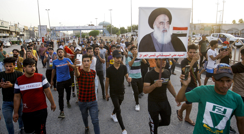 Iraq Condemns Saudi Daily’s Insulting Cartoon of Ayatollah Sistani