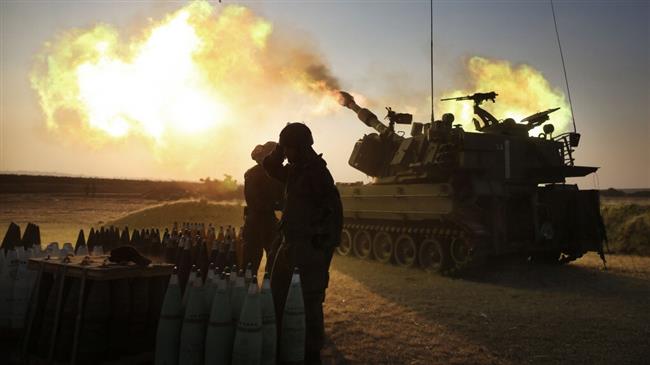 Israeli Regime Shells Hamas Positions in Besieged Gaza