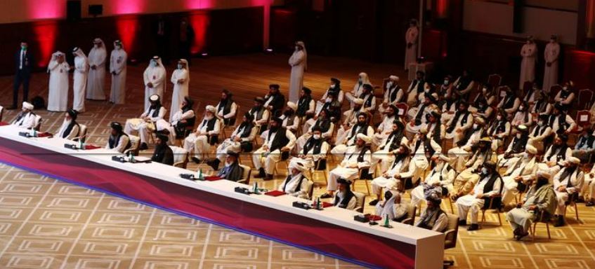Qatar Emir Meets Afghan, Taliban Delegations during Peace Talks in Doha