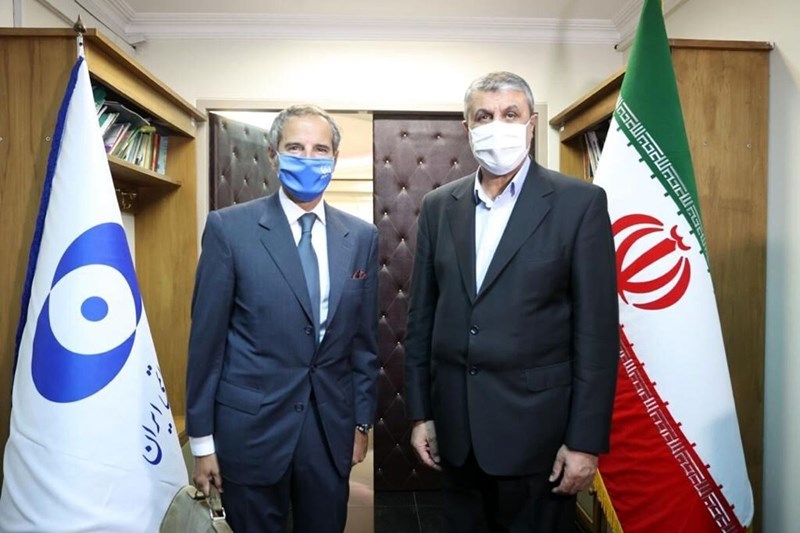 صدّق... هذا ما قاله مدير الوكالة الدولية من طهران حول التعاون مع ايران