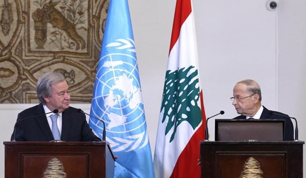 الرئيس اللبناني يدين مجدداً استخدام العدو الإسرائيلي الأجواء اللبنانية للاعتداء على سورية