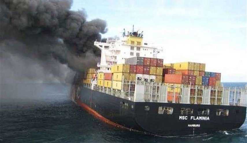 تعرض سفينة تجارية إيرانية في المتوسط لهجوم إرهابي!