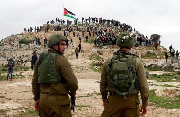 استمرار المواجهات بين الفلسطينيين والجيش الإسرائيلي جنوب نابلس