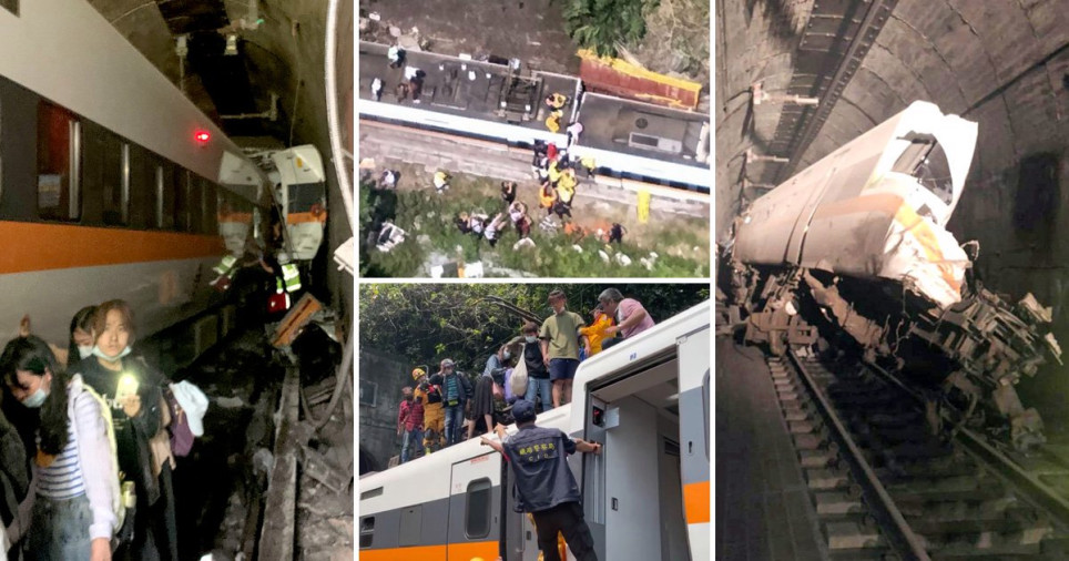 Train Crash Kills 48, injures 66 in Taiwan