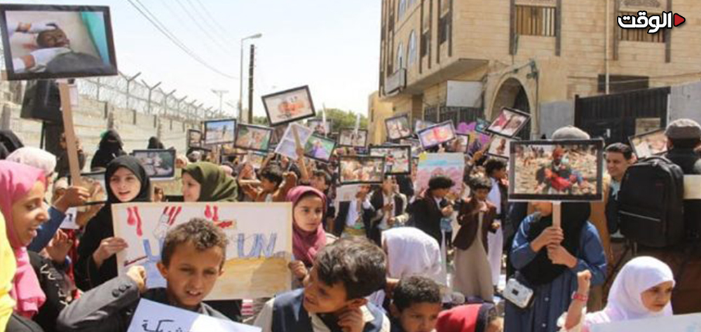 إتهام الضحية وتبرئة الجلاد.. وقفات احتجاجية لأطفال اليمن تندد بقرار "أنطونيو غوتيريش"