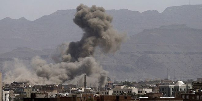 قصف صاروخي لقوى العدوان السعودي على صعدة وإصابة 6 يمنيين