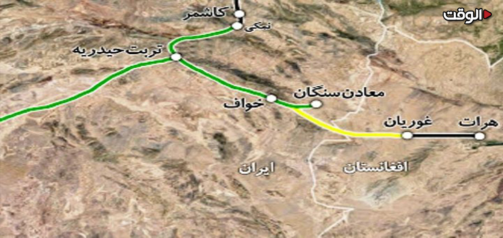 قطار خواف-هرات يمرّ من إيران... تطور رئيسي في خطوط السكك الحديدية بين إيران وأفغانستان وآسيا الوسطى