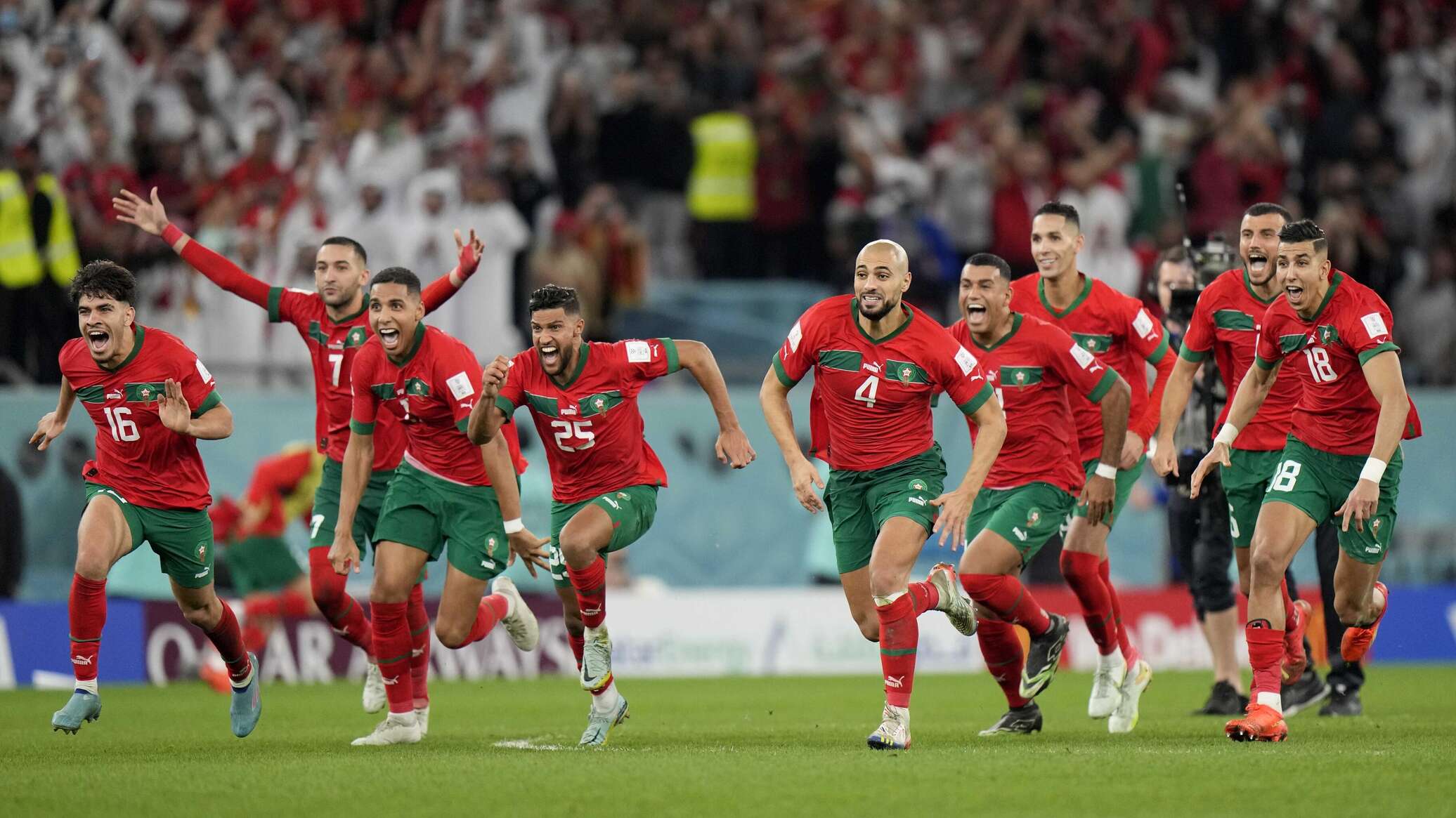 المغرب يواصل صناعة التاريخ ويتأهل لنصف نهائي كأس العالم بفوزه على البرتغال