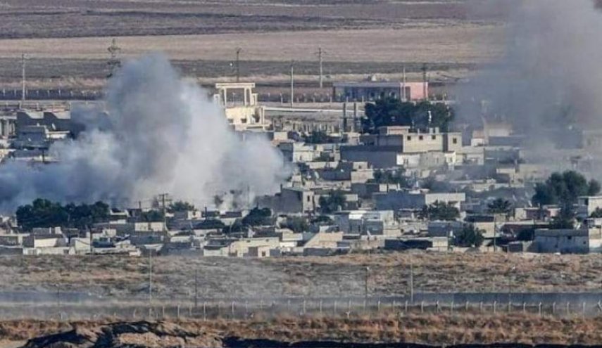قوات الاحتلال التركي تقصف بلدة أبو راسين بريف الحسكة