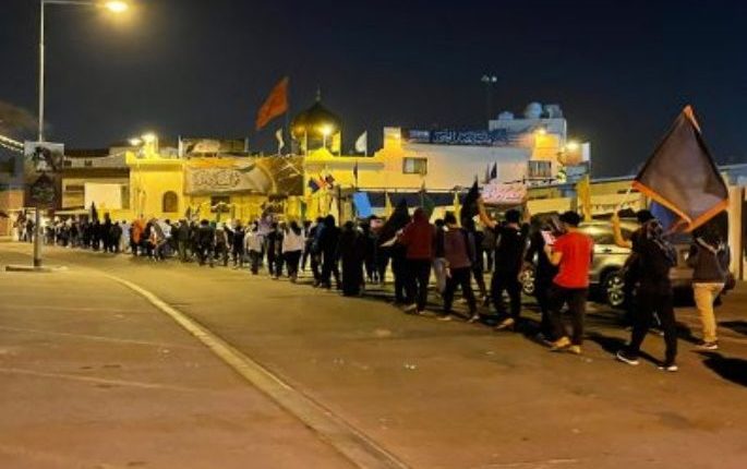استمرار المظاهرات السلمية في البحرين رفضاً لوجود قوات "درع الجزيرة"
