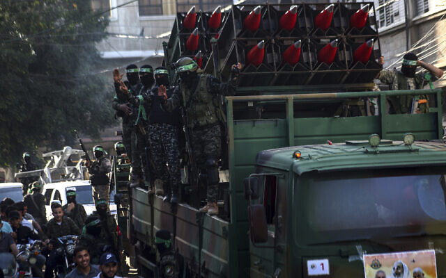 Hamas Warns of ‘Massive Missile Strikes’ if Israel Assassinate Its Leaders