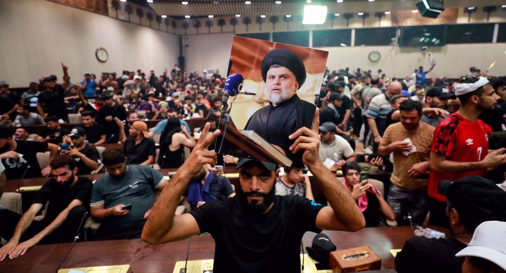 Sadr’s Supporters Launch Sit-in after Storming Iraqi Parliament