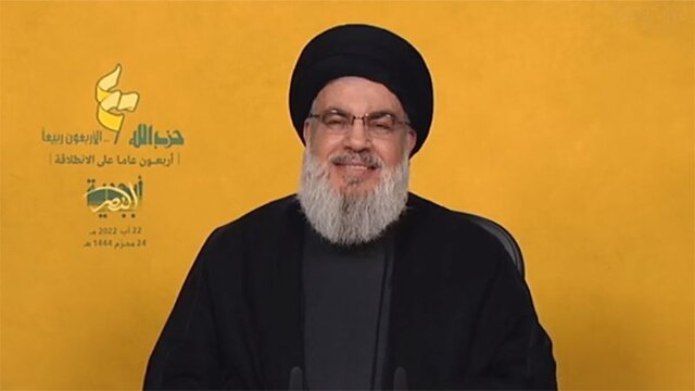 Resistance Front’s Victory in 2000 Put End to ’Greater Israel’ Project: Nasrallah