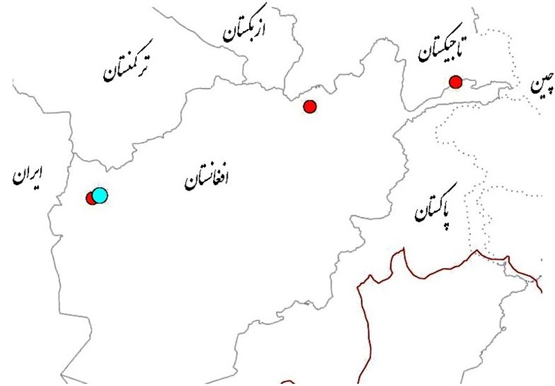 افغانستان در ۲۴ ساعت گذشته ۴ بار لرزید
