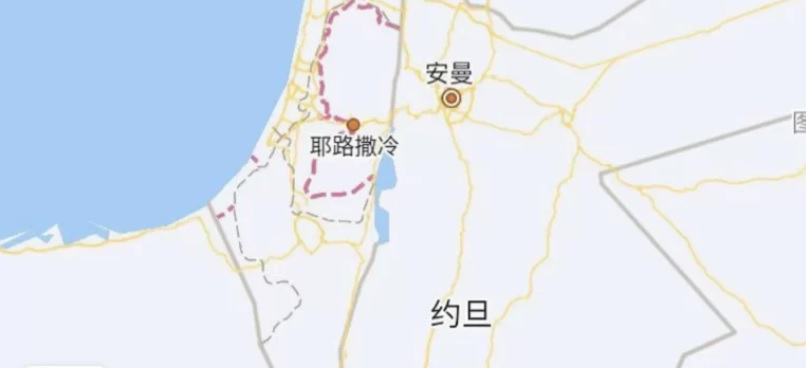 شركات صينية تحذف اسم "إسرائيل" من خرائطها