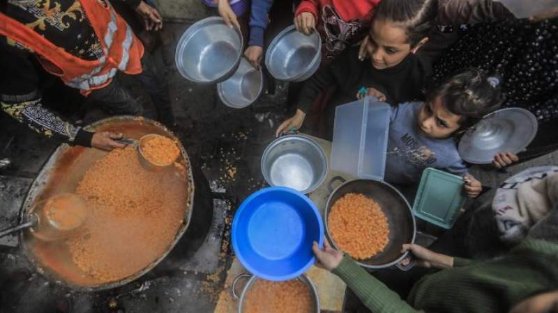الأورومتوسطي: 71% من أهالي غزة يعانون من مستويات حادة من الجوع