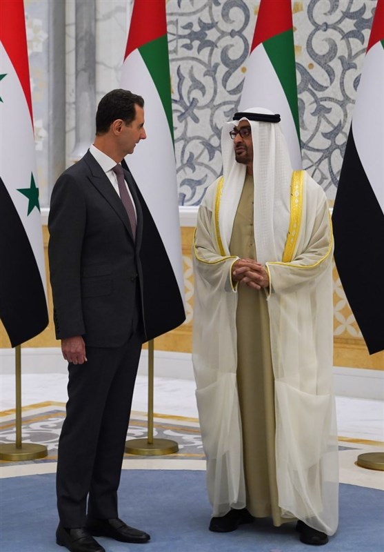الرئيس السوري يصل إلى الإمارات