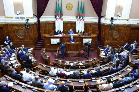 پارلمان الجزایر مداخلات پارلمان اروپا را محکوم کرد