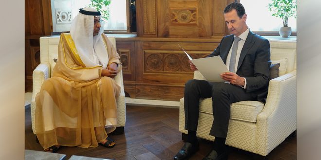الأسد يتلقى دعوة لحضور مؤتمر الأطراف للمناخ في الإمارات