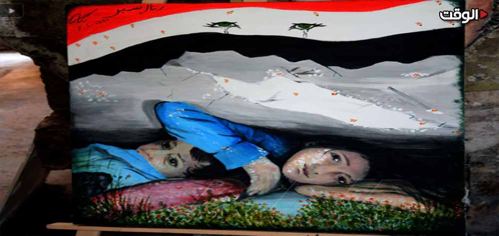 "فسحة أمل".. ملتقى للفن يحاكي بعضاً من كارثة الزلزال في سوريا