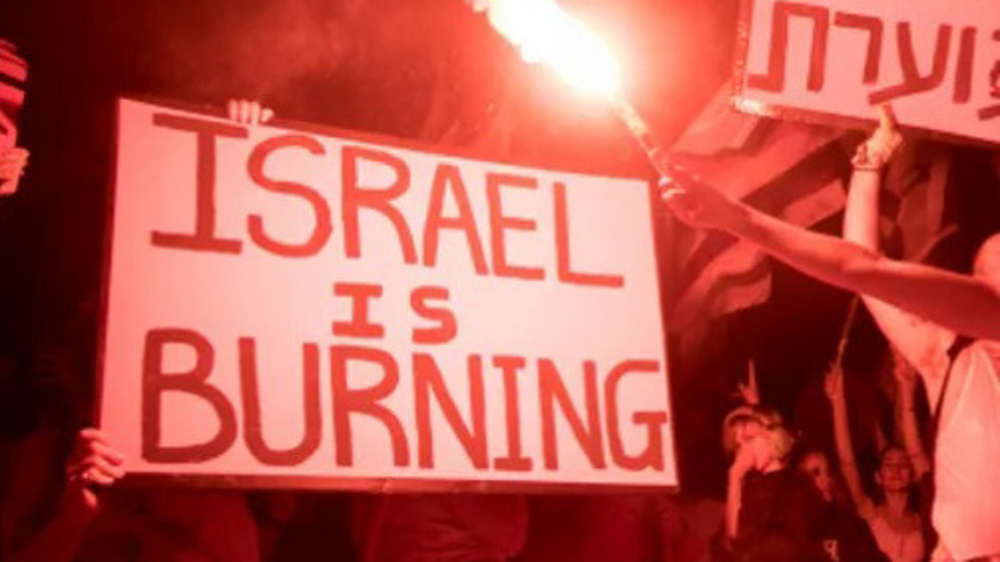 10,000s Protest against Israeli Regime Cabinet’s Extremist Policies for 25th Straight Week