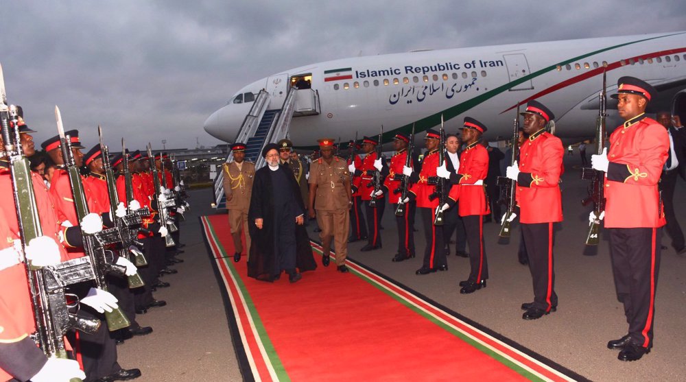 Iran President Arrive in Kenya on First Leg of 3-Nation Africa Tour to Seal Multiple Deals