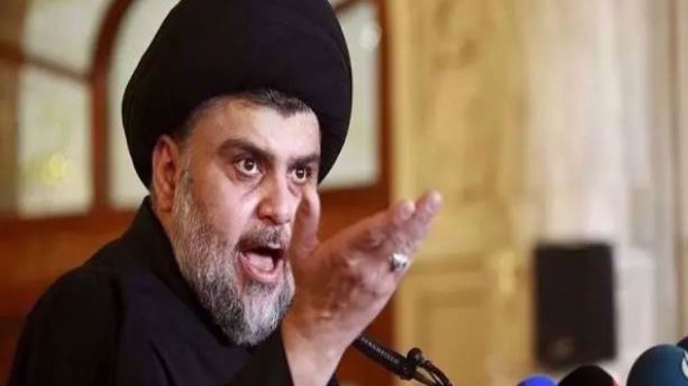 Powerful Iraqi Cleric Sadr Condemns US Meddlesome Policies in Iraq