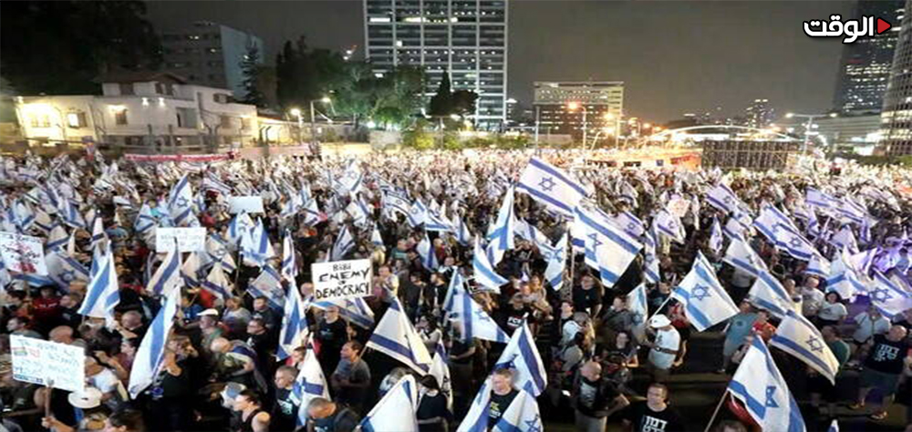 الأسبوع الثاني والثلاثون من الاحتجاجات الصهيونية... المتظاهرون يخططون لإضراب وطني