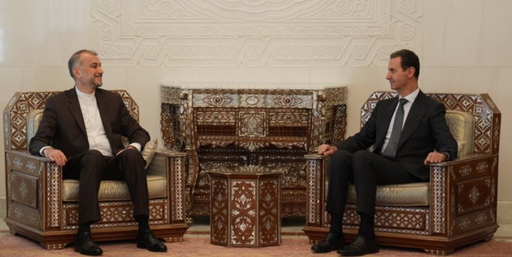 Iran’s FM Meets Syria’s Pres. Assad