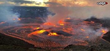ثوران بركان كيلاويا في هاواي للمرة الثالثة