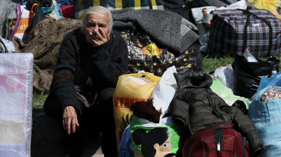 Karabakh Empties as Armenia Says 100,000 Have Fled