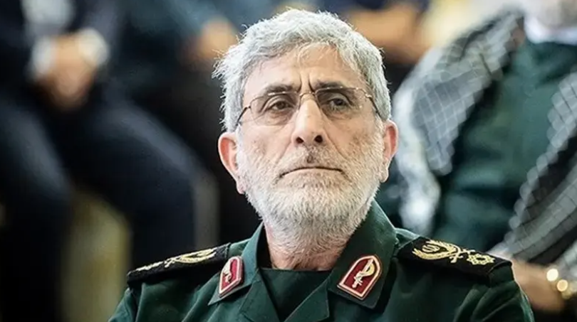 IRGC Quds Force Chief Appears at Tehran Airport