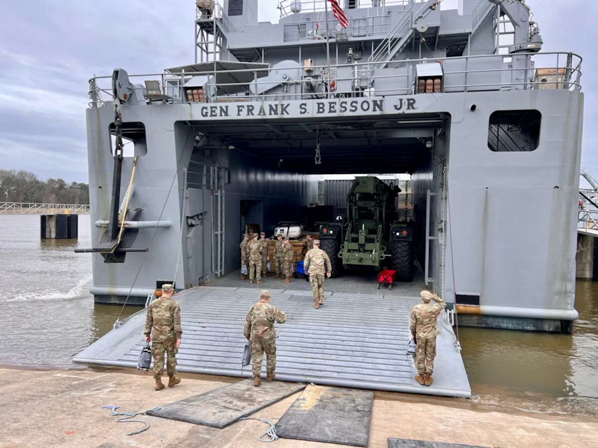 US Military Dispatches Ship to Gaza Coast to Build Seaport