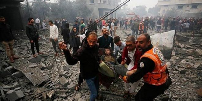 المكتب الإعلامي بغزة: أكثر من 100 شهيد من الباحثين عن المساعدات والعاملين بتقديمها خلال أسبوع
