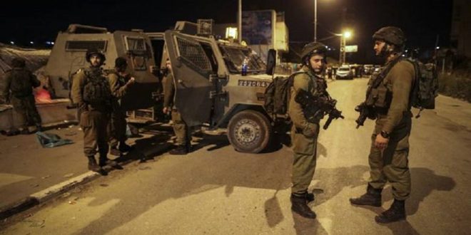 قوات الاحتلال تعتقل 21 فلسطينياً في الضفة الغربية
