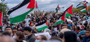 من قلب الداعم الرئيسي للكيان الغاصب…احتجاجات طلابية رافضة للحرب الإسرائيلية على غزة ضمن أكثر الجامعات المرموقة