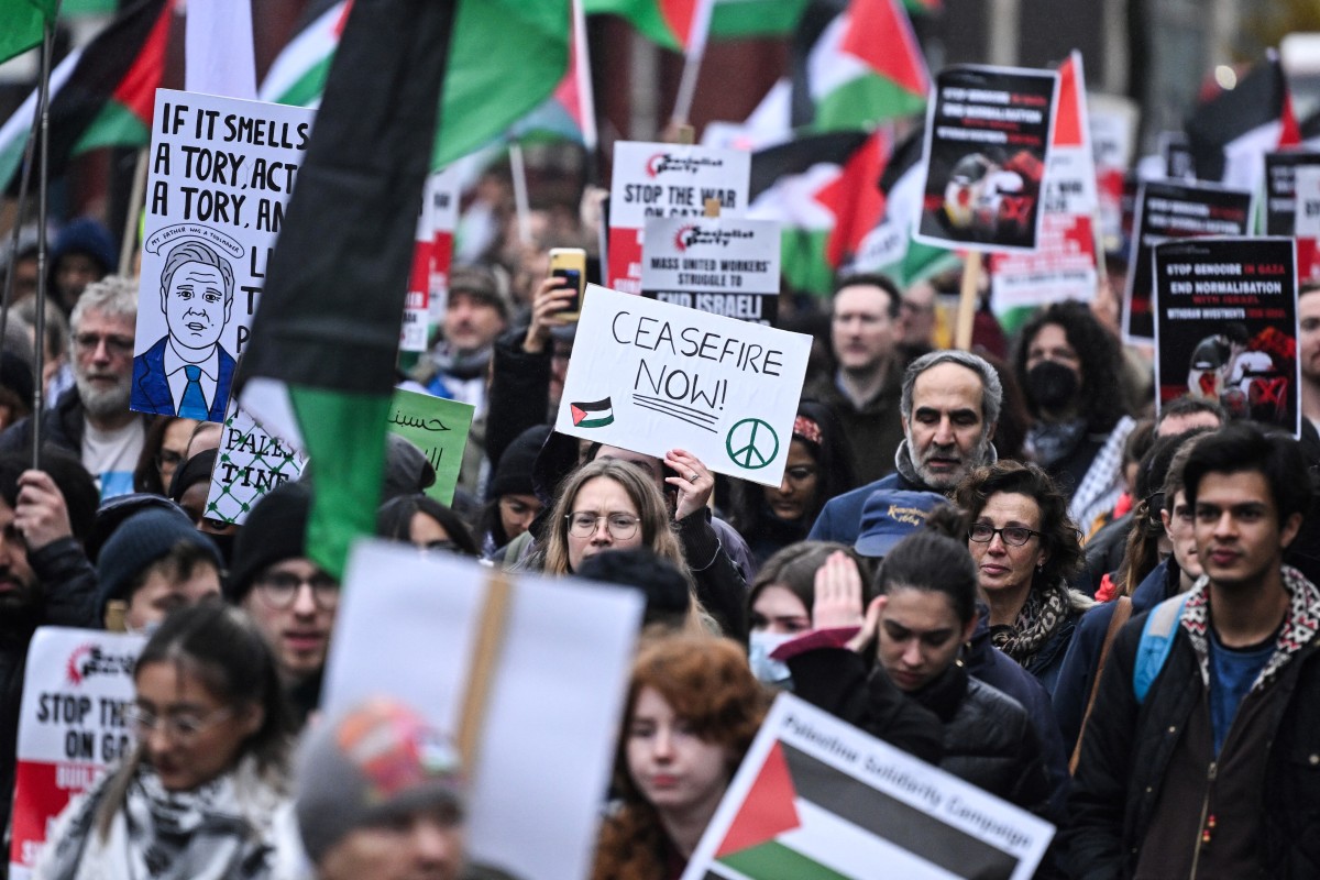 European capitals come together in solidarity against Israeli assaults on Gaza