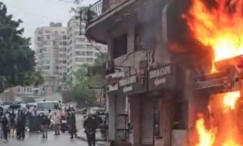8 قتلى جراء حريق نتج عن تسرّب غاز في مطعم في بيروت