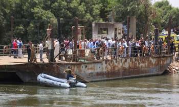 وفاة 18 فتاة في حادث غرق سيارة ميكروباص شمال القاهرة