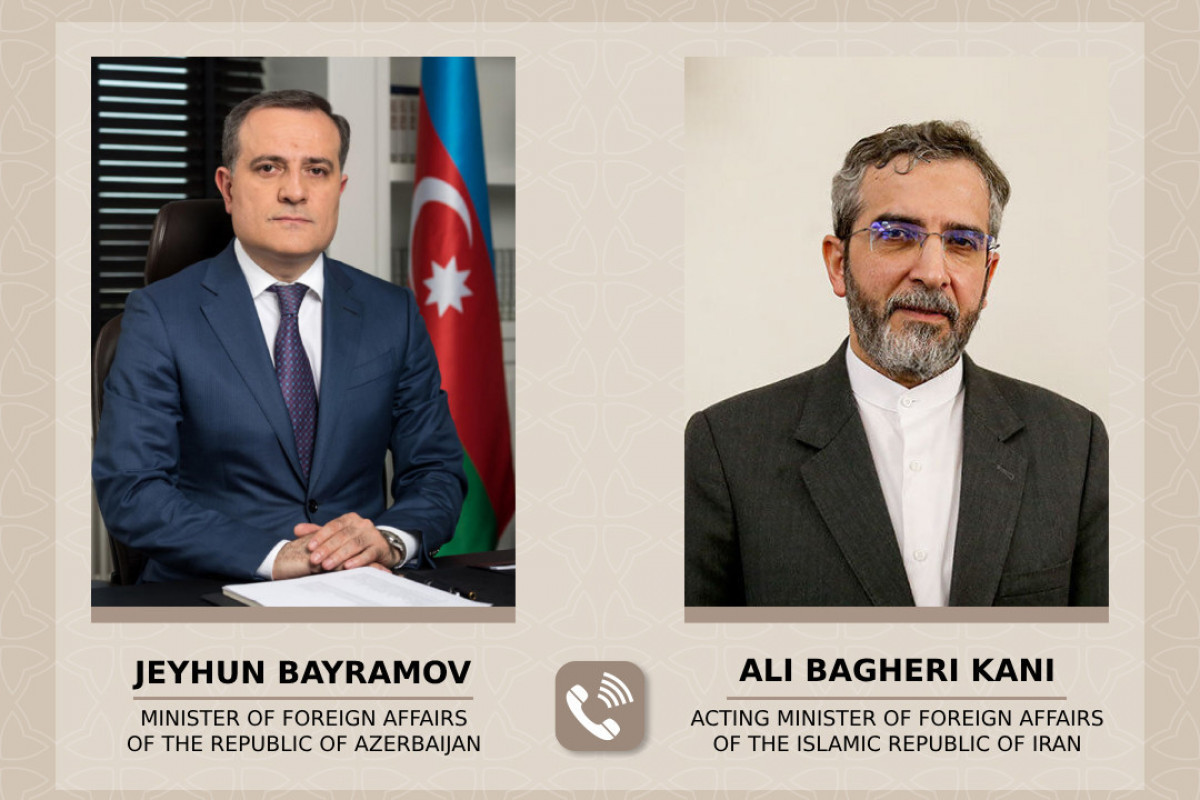 Ali Bagheri’s message to the Foreign Minister of Azerbaijan