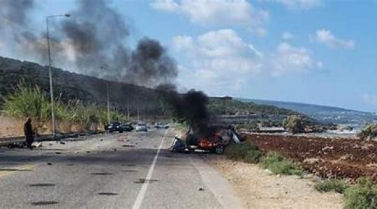 شهيد في غارة إسرائيلية على مركبة جنوب لبنان